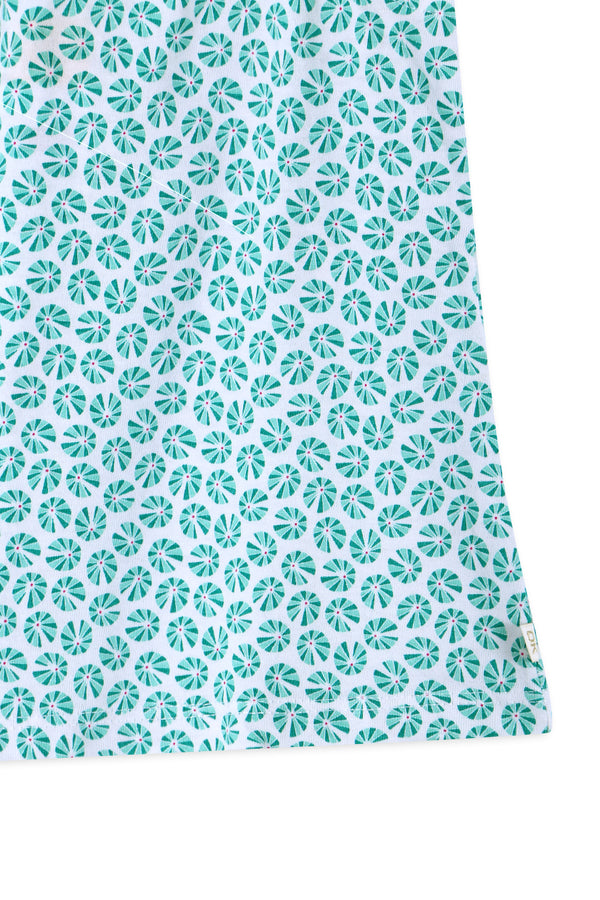 Girls Branded Graphic Tunic - Green