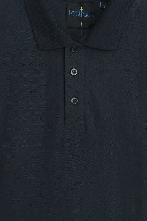 Men Branded Polo - Deep Forest Green
