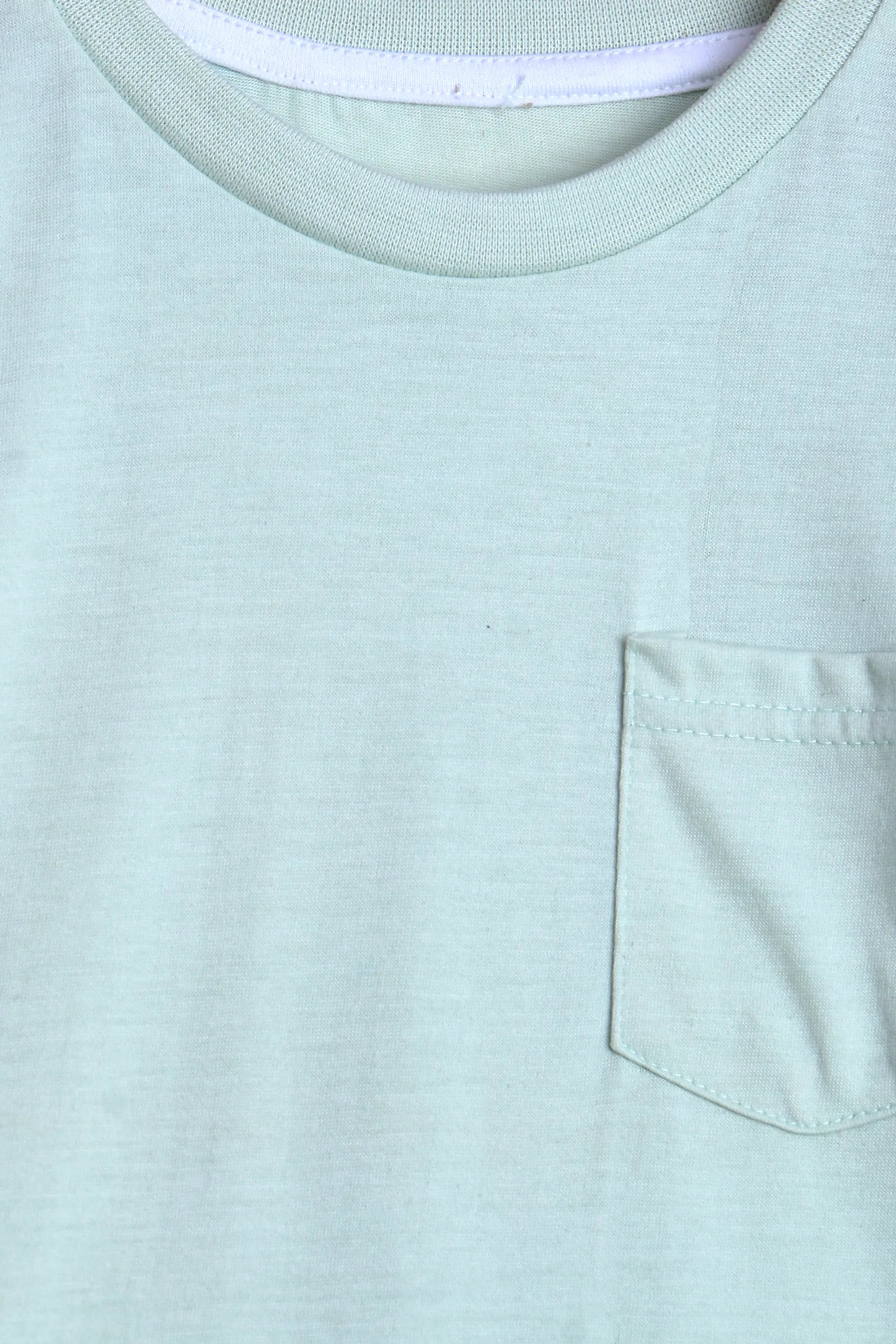 Boys Branded basic T-Shirt - Pistachio