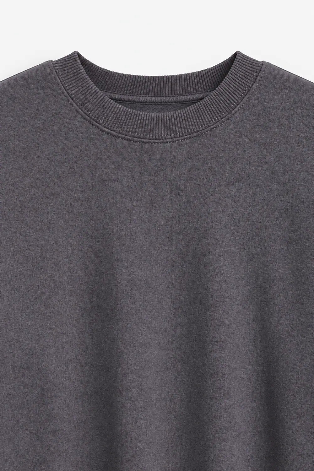 Girls Branded Fleece Sweatshirt - D/Grey