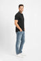 Men Branded Polo - Black
