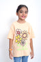 Girls Graphic T-Shirt GT24#18 - Apricot