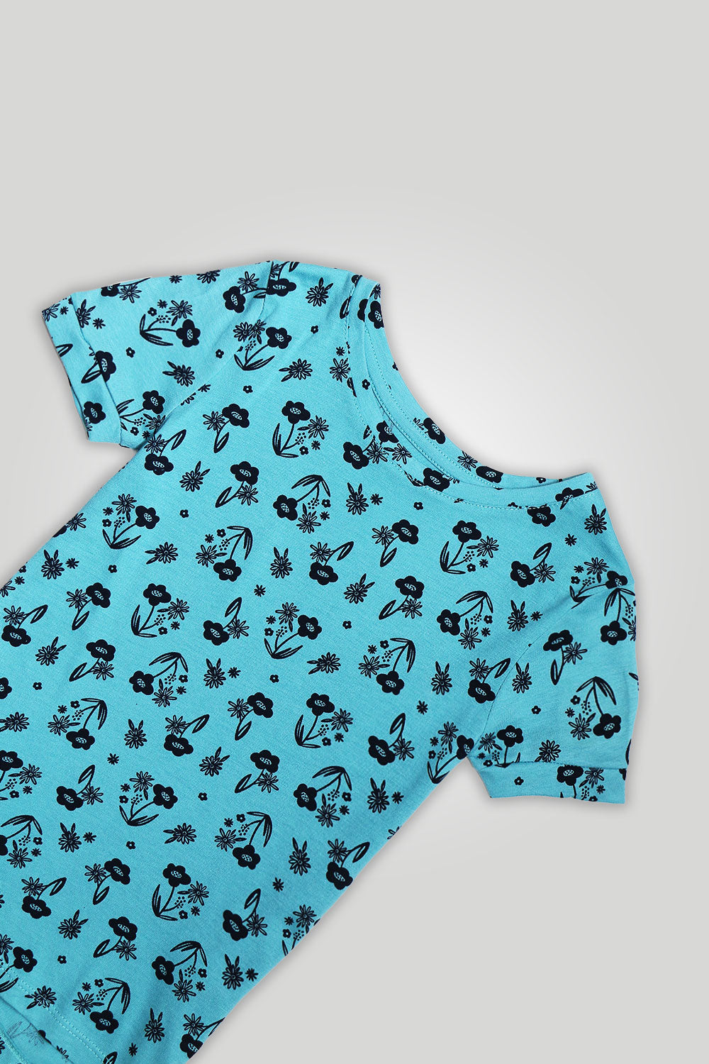 Girls Branded Graphic T-Shirt - Blue