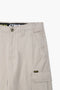 Men Branded Cargo Shorts - Fawn