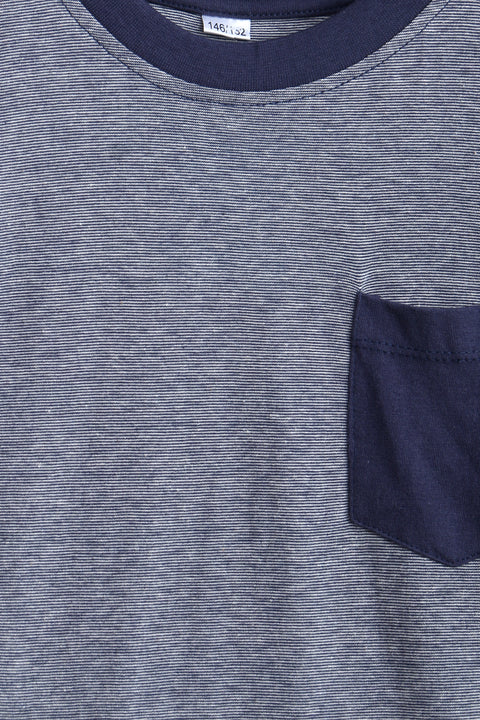 Boys Branded T-Shirt - Grey