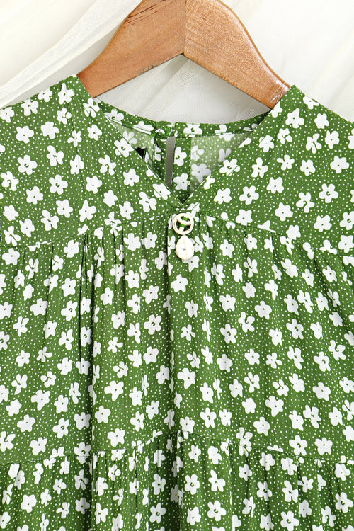 PRINTED LAWN FROCK