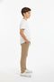 Boys Branded terry Trouser - Khaki