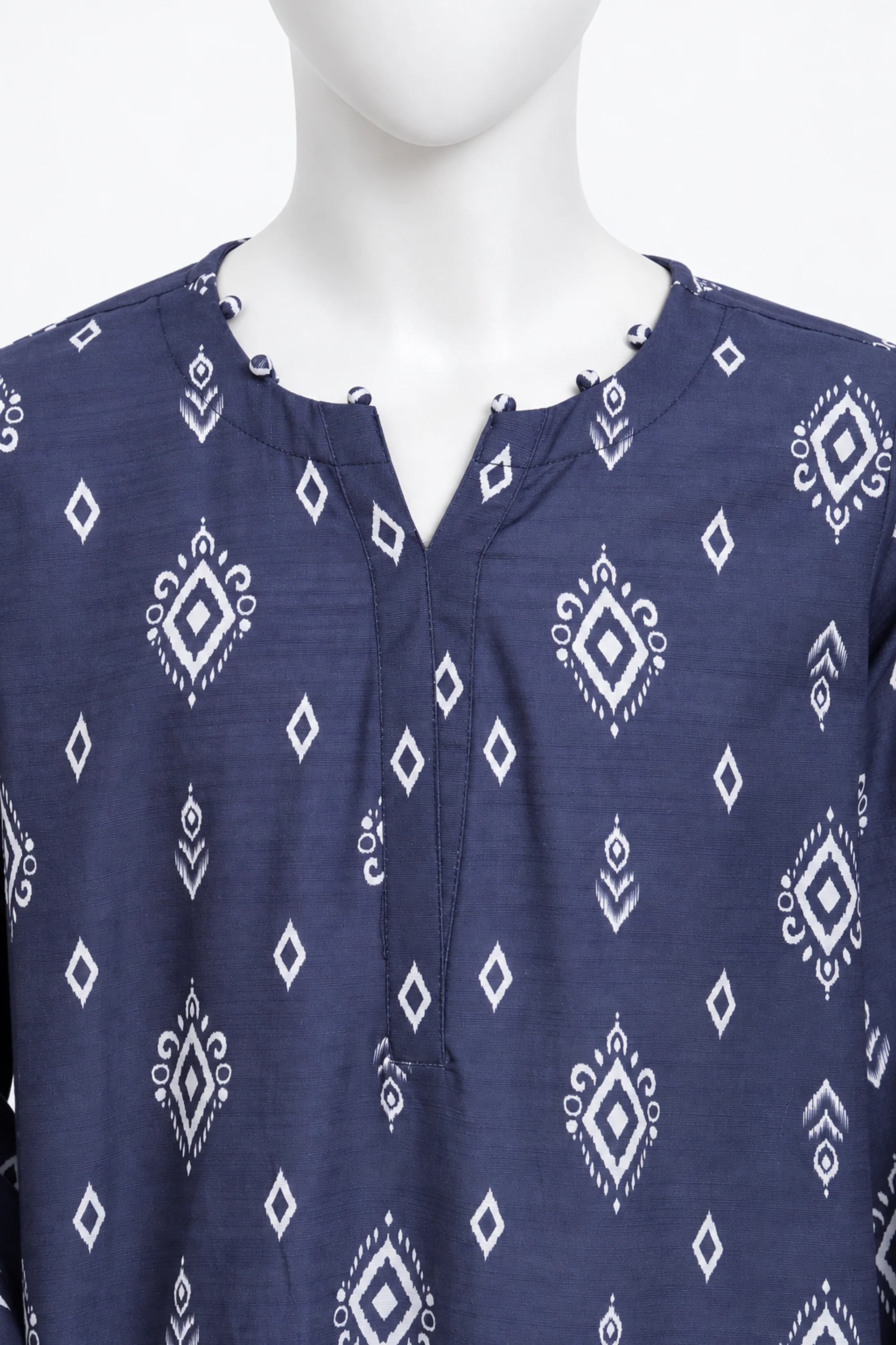 PRINTED KHADDAR SUIT