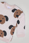 Boys Branded Graphic Fleece Sweatshirt - Cream
