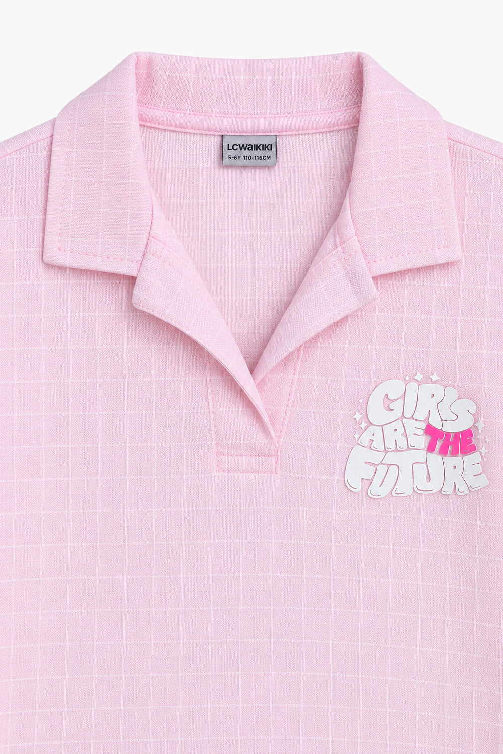 Girls Graphic T-Shirt - L/Pink