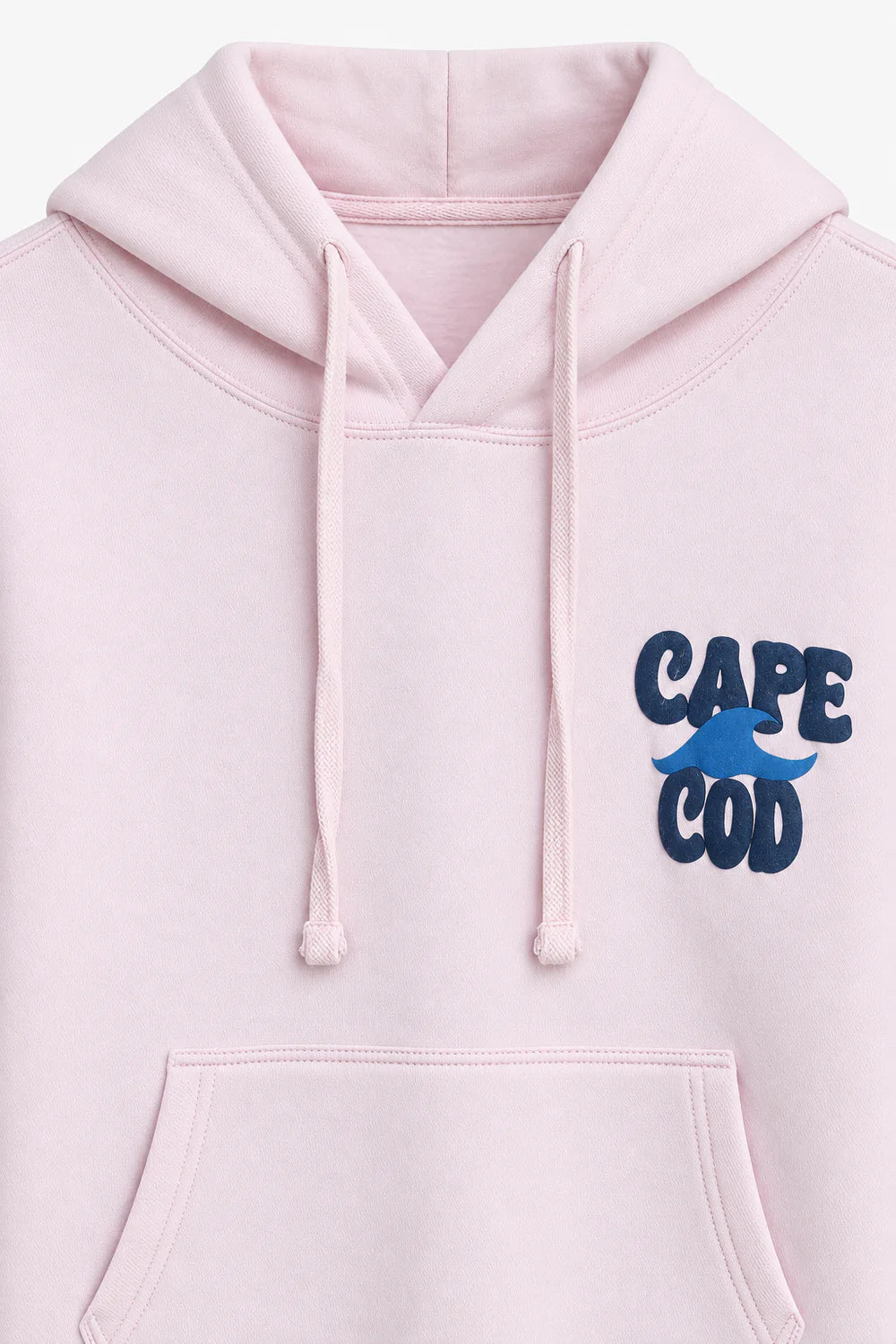 Women Branded Graphic Pullover Hoodie - L/Pink