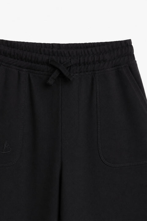 Boys Branded Trouser  - Black