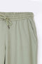 Women Branded Trouser - Green