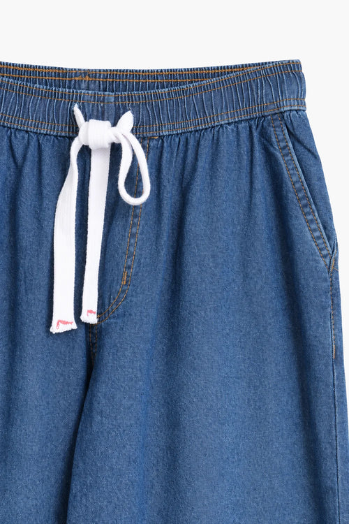 Loose Fit Denim Trouser