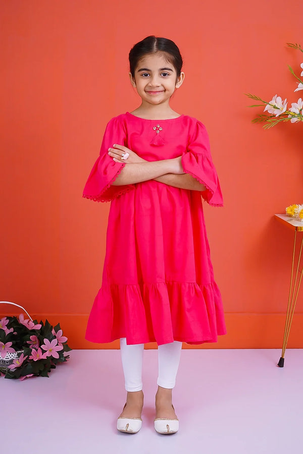 JACQUARD LONG DRESS
