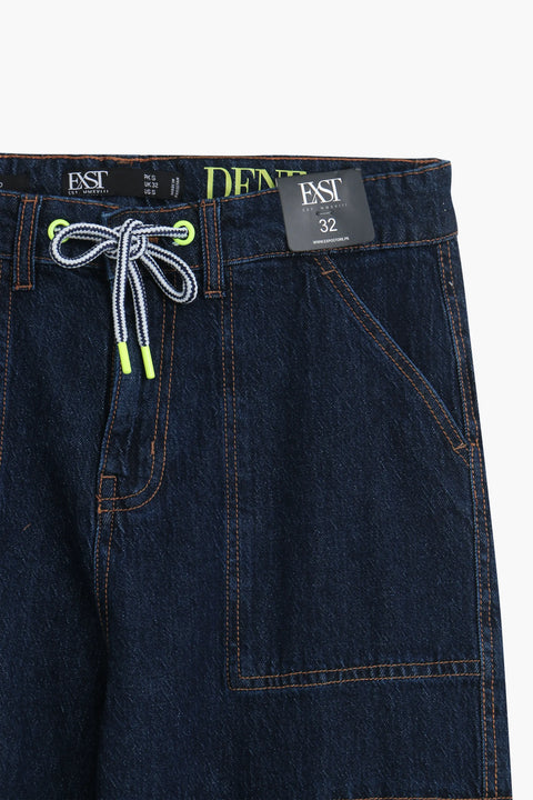 DENIM CARGO PANT
