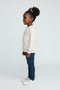 Girls Branded Graphic Sweatshirt - Cream