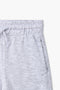 Boy Branded Short - Heather Grey