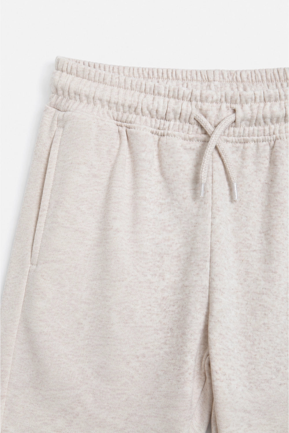 Boy Branded Short - Seed Pearl