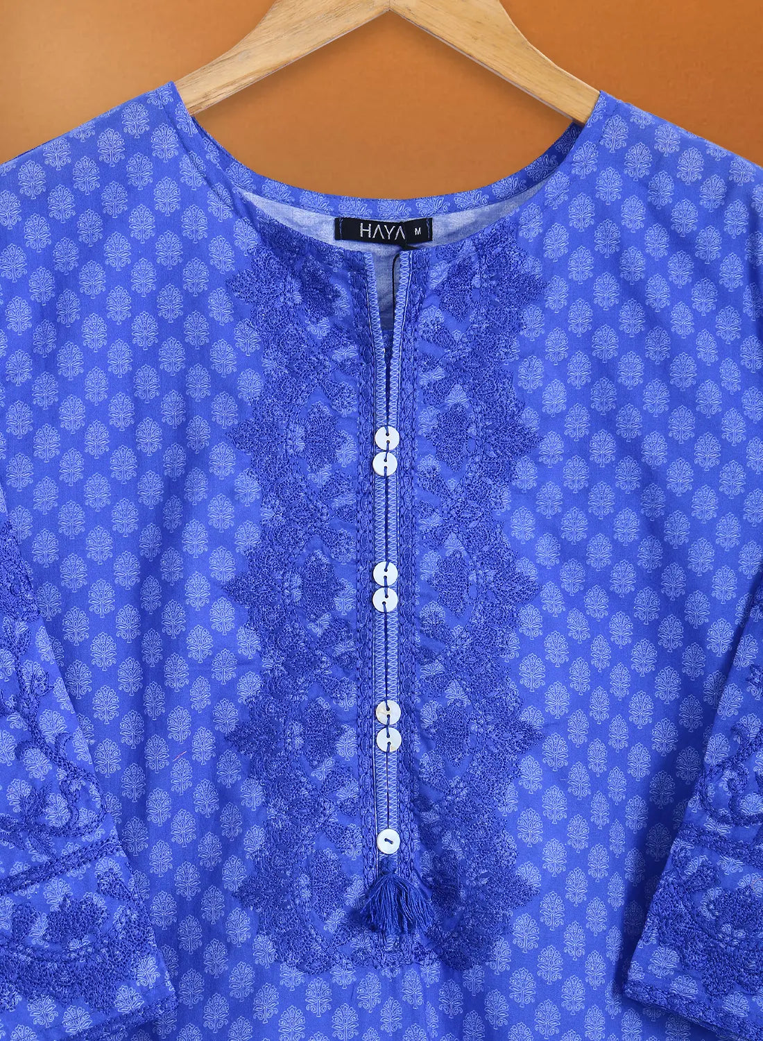 2 PIECE EMB LAWN SUIT