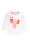 Kids Graphic 2-Piece Suit  - White & Hot Pink