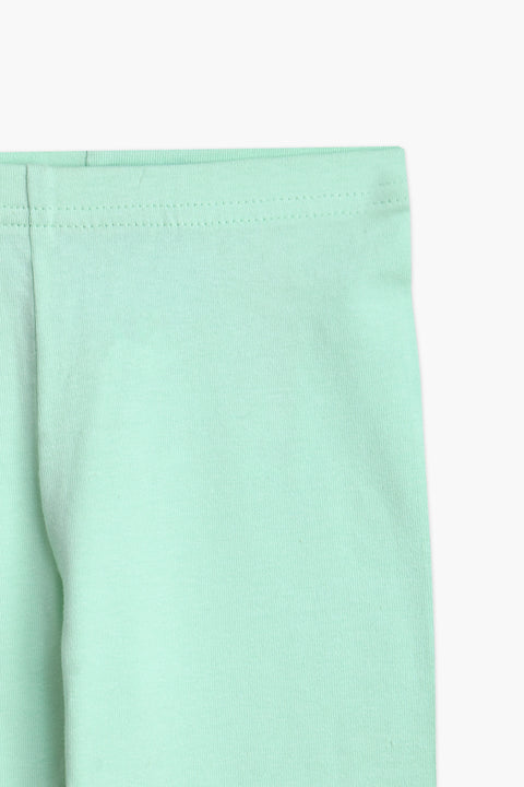 Girls Branded Capri - Pista