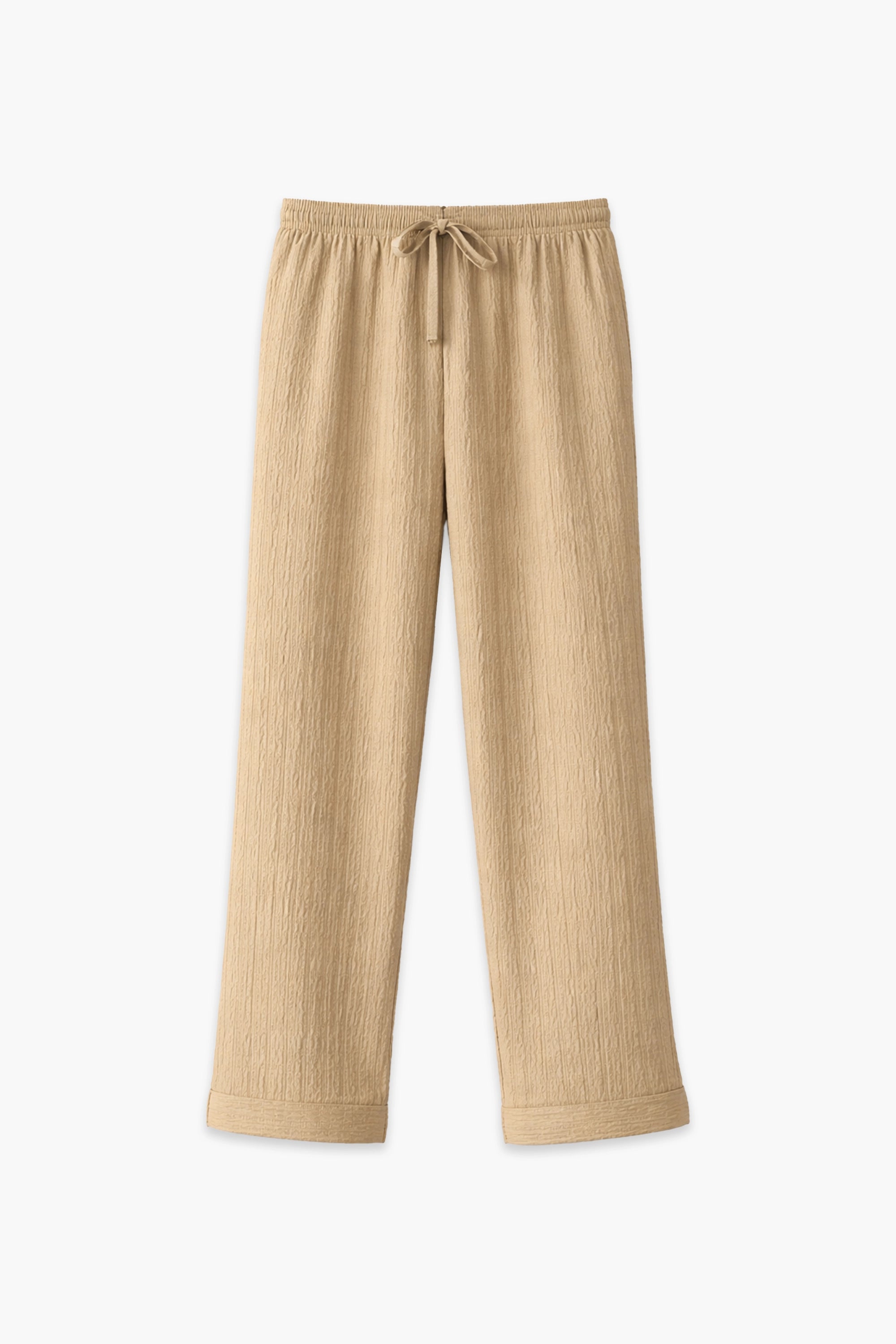 EMB CRINKLE SUIT