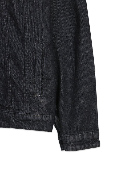 Men Denim Jacket HK00-1 - Black