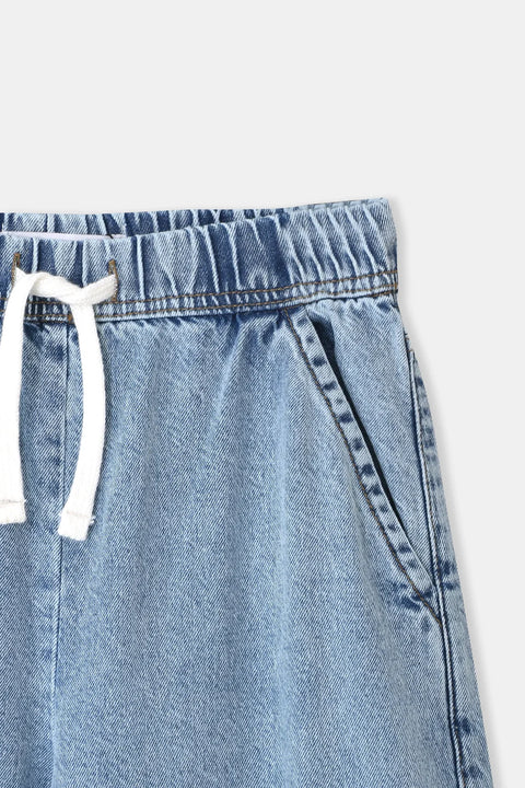 DENIM CARGO PANT