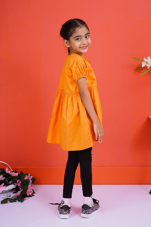 EMB LAWN FROCK