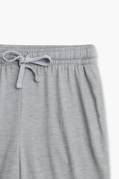 Men Branded Short - L/Grey