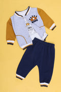 Boys Graphic 3-Piece Suit 1152-A - Yellow