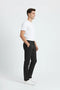 Men Branded Chino - Black