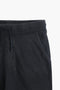 Men Branded Graphic Short - Blasted Black