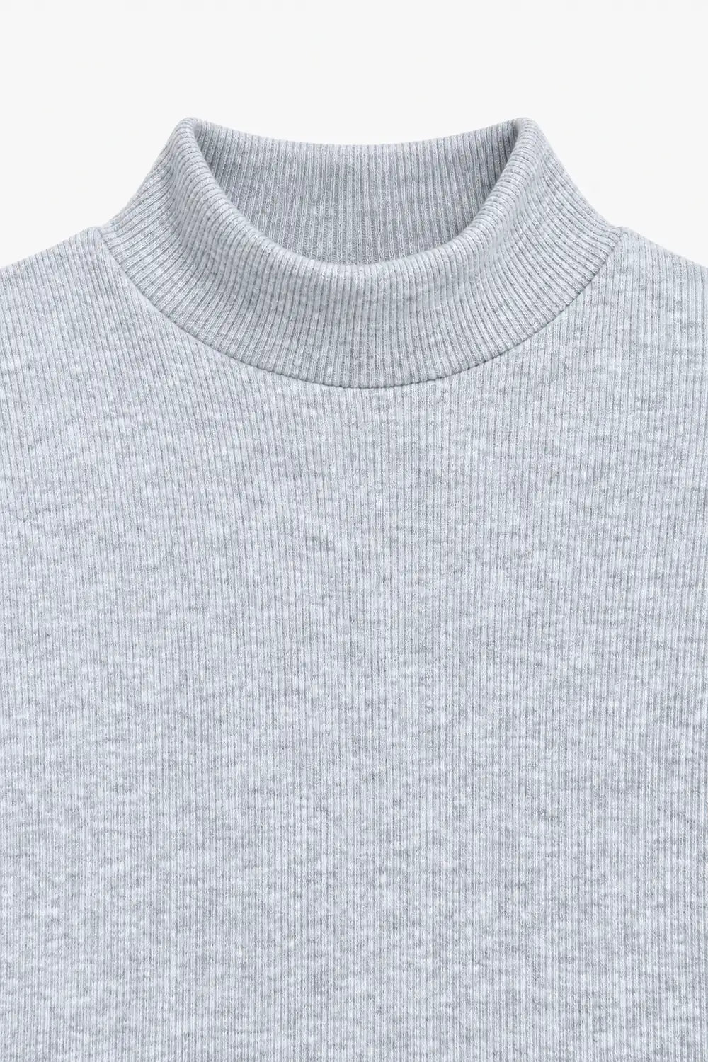 Boys Branded High Neck - Grey