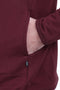Men V-Knotch Sweatshirt MS08 - Burgundy