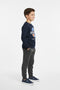 Boys Branded Graphic Sweatshirt - Navy