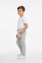 Boys Branded (zeeman) Fleece Trouser - Heather Grey