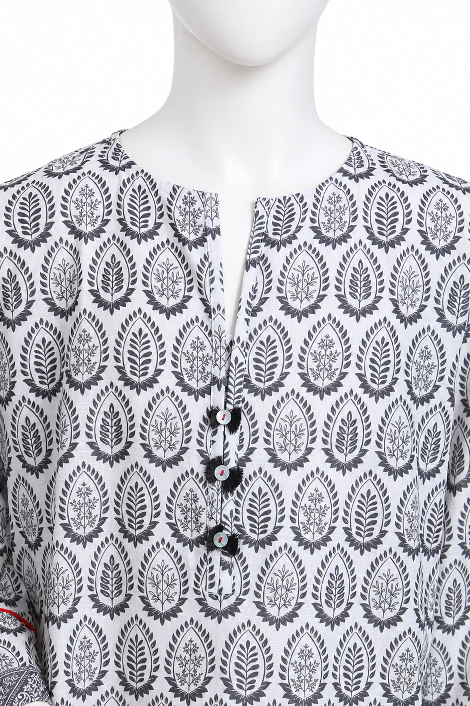 2 PIECE PRINTED KHADDAR SUIT