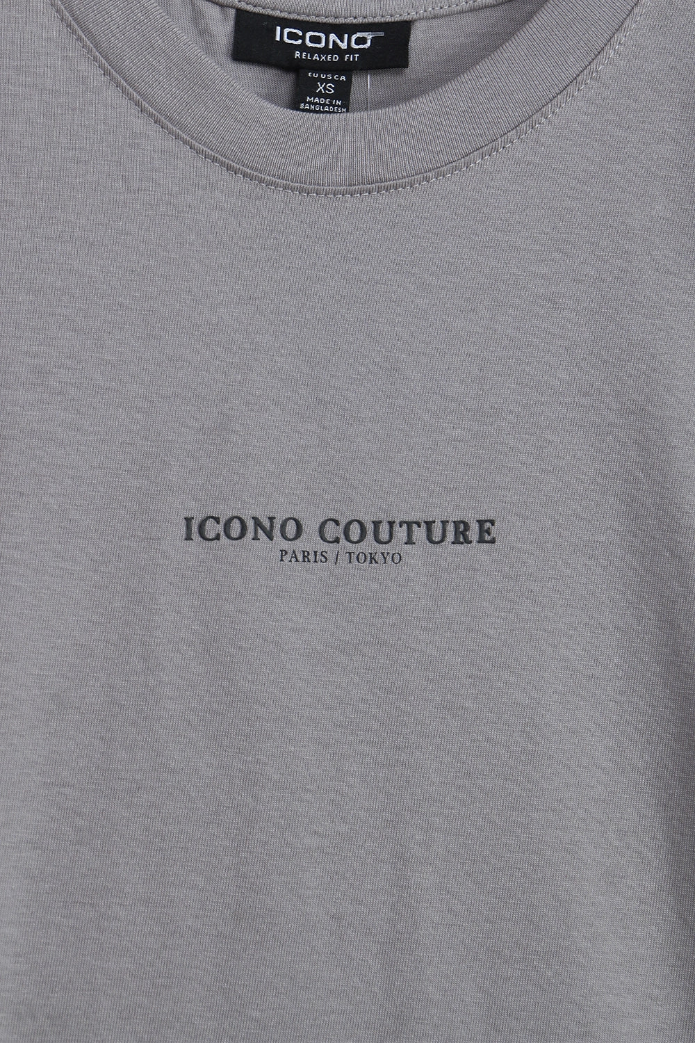 Men Branded Graphic T-Shirt - Grey