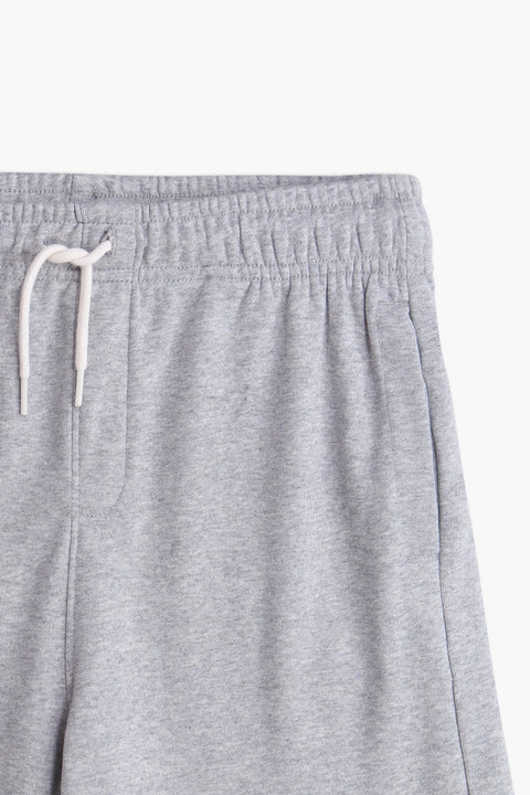 Men Branded Short - Heather Grey