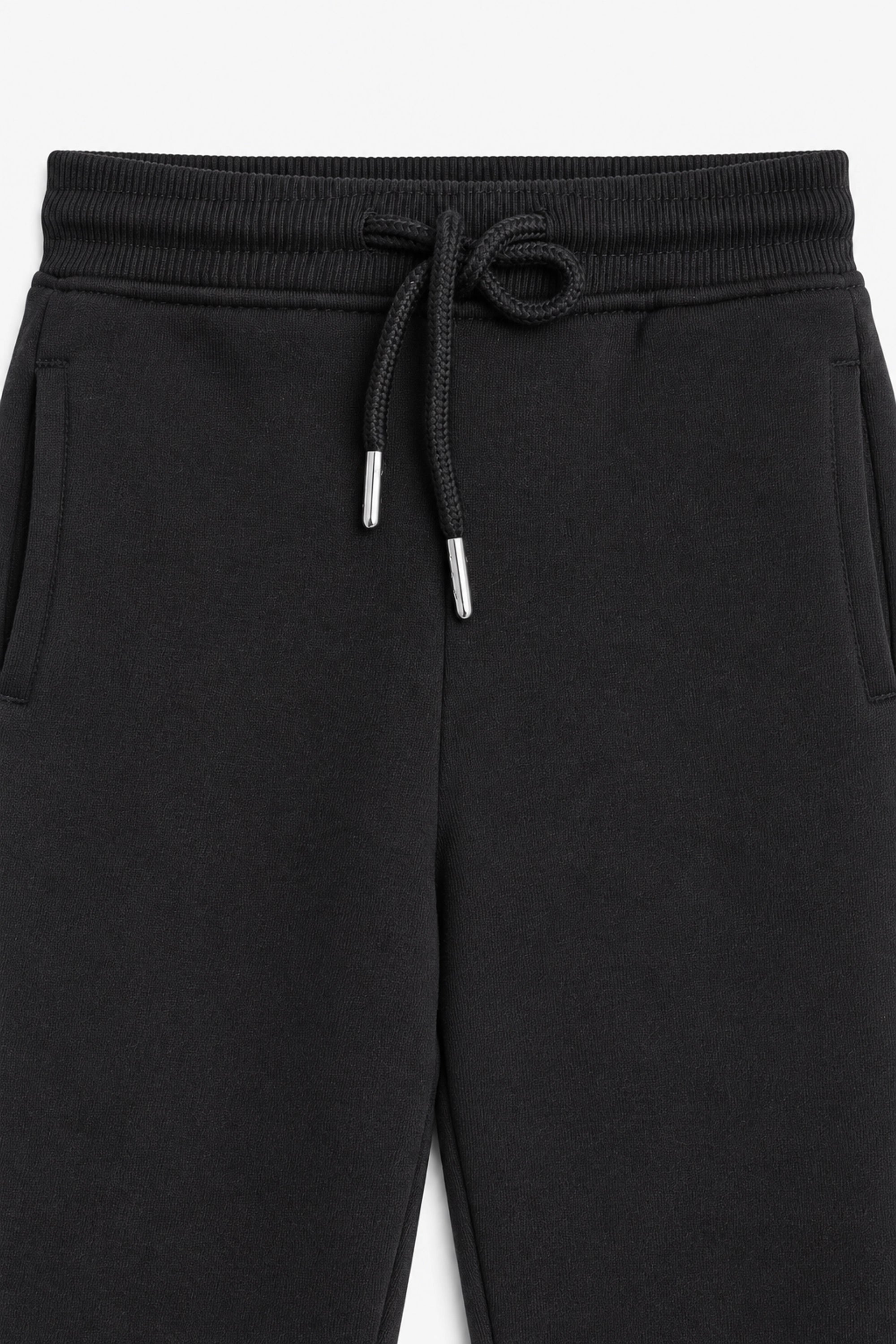 Boys Branded Fleece Trouser -Black