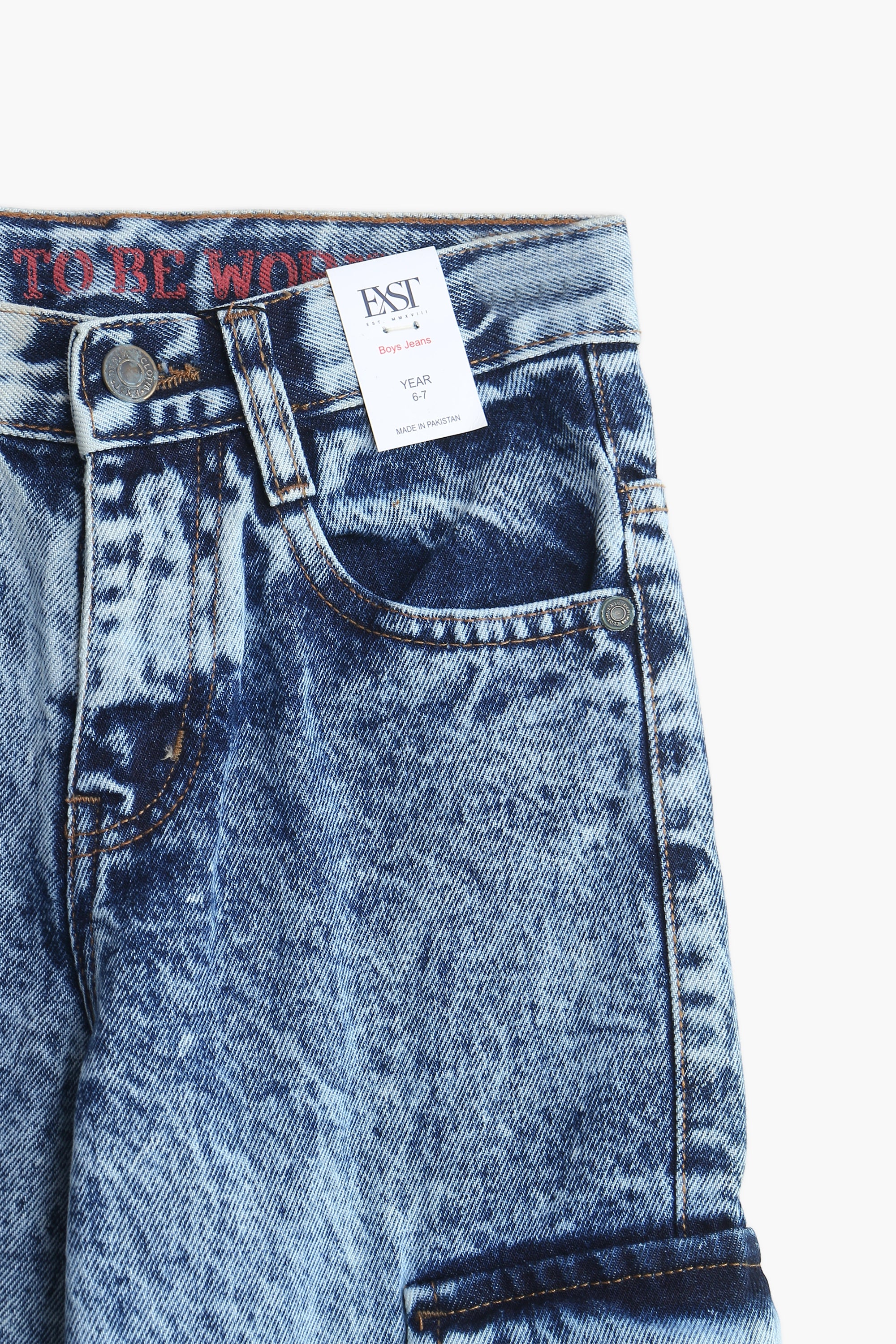 Denim Cargo Pant
