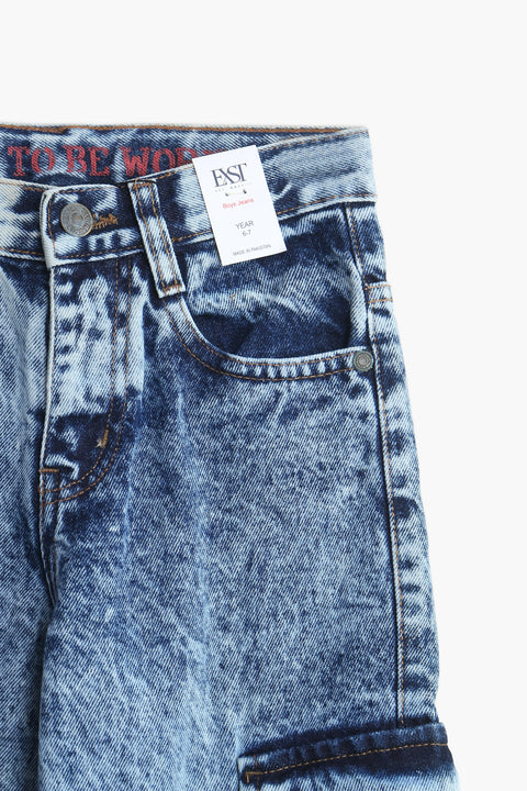 Denim Cargo Pant