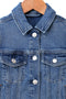 Girl Branded Denim Jacket - M/Blue