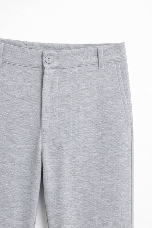 Men Branded Chino Pant - Grey