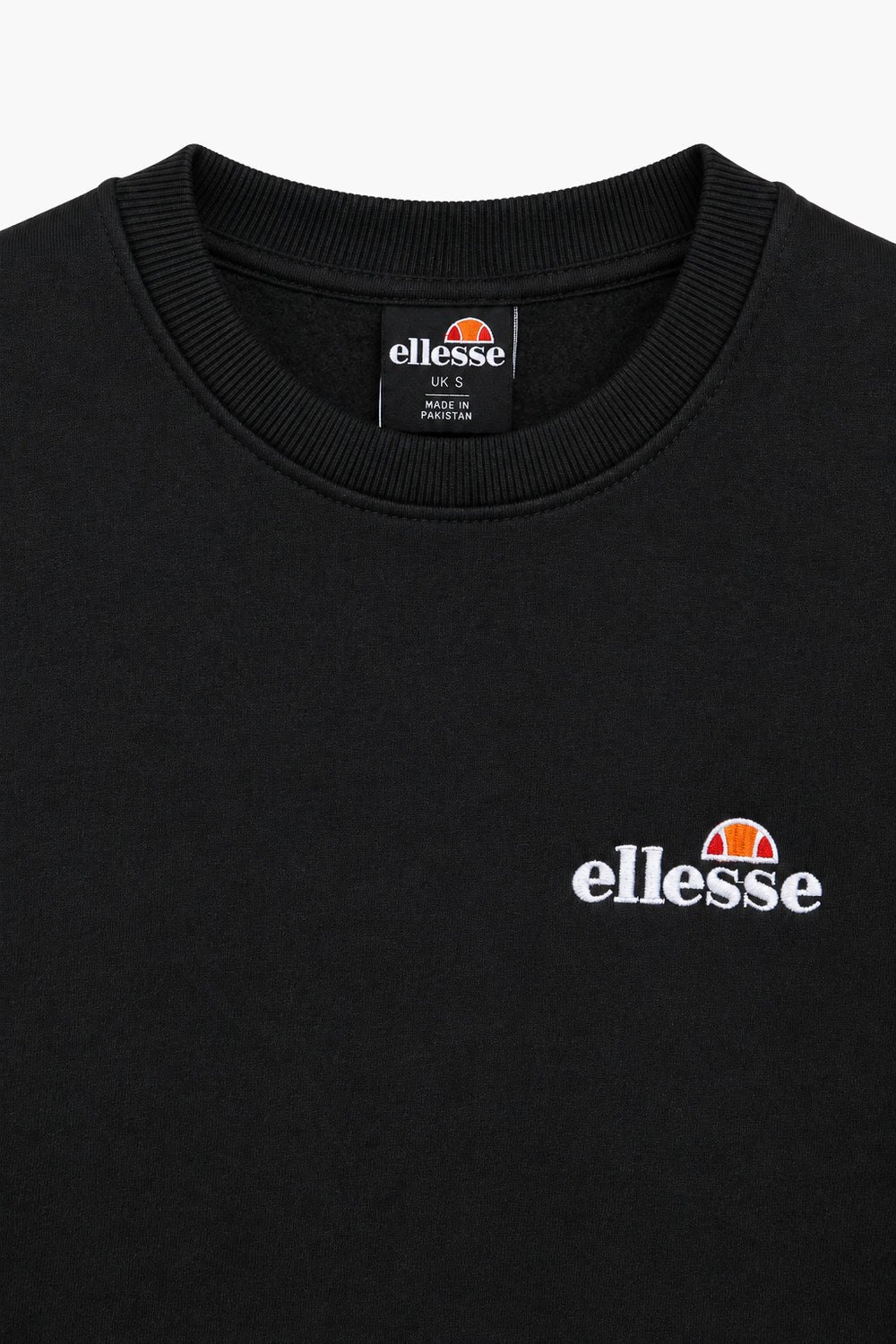 Men Branded EMB Sweatshirt - Black