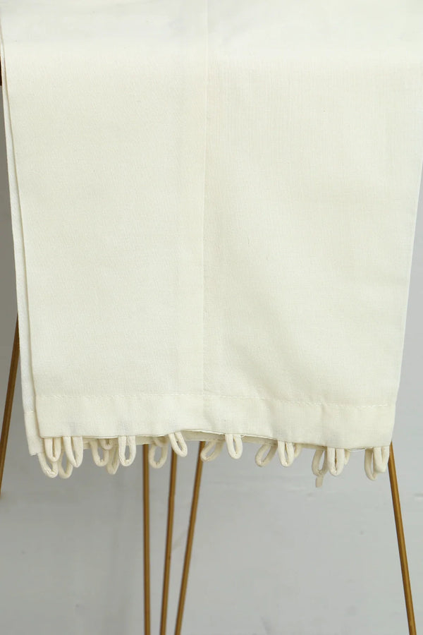 STRAIGHT COTTON TROUSER
