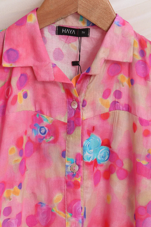 PRINTED LAWN FUSION TOP