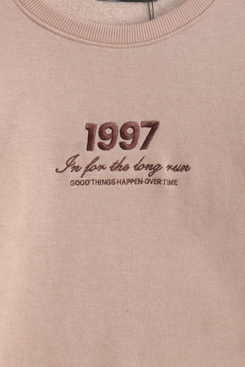 EMBROIDERED SWEATSHIRT